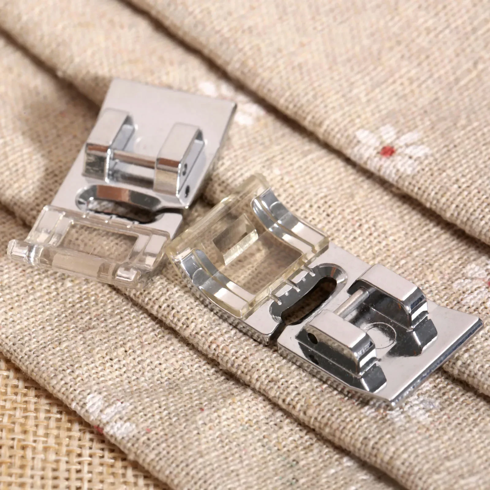 1Pc Transparent Household Multifunction Sewing Machine Standard Presser Foot Feet for Brother Singer Janome JUKI Butterfly