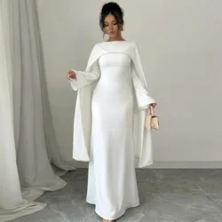 Abiti da festa Abaya musulmano donna Dubai 2024 ferro manica lunga con scollo a v bottone Maxi abito lungo nastro con cintura caftano orlo diviso abiti