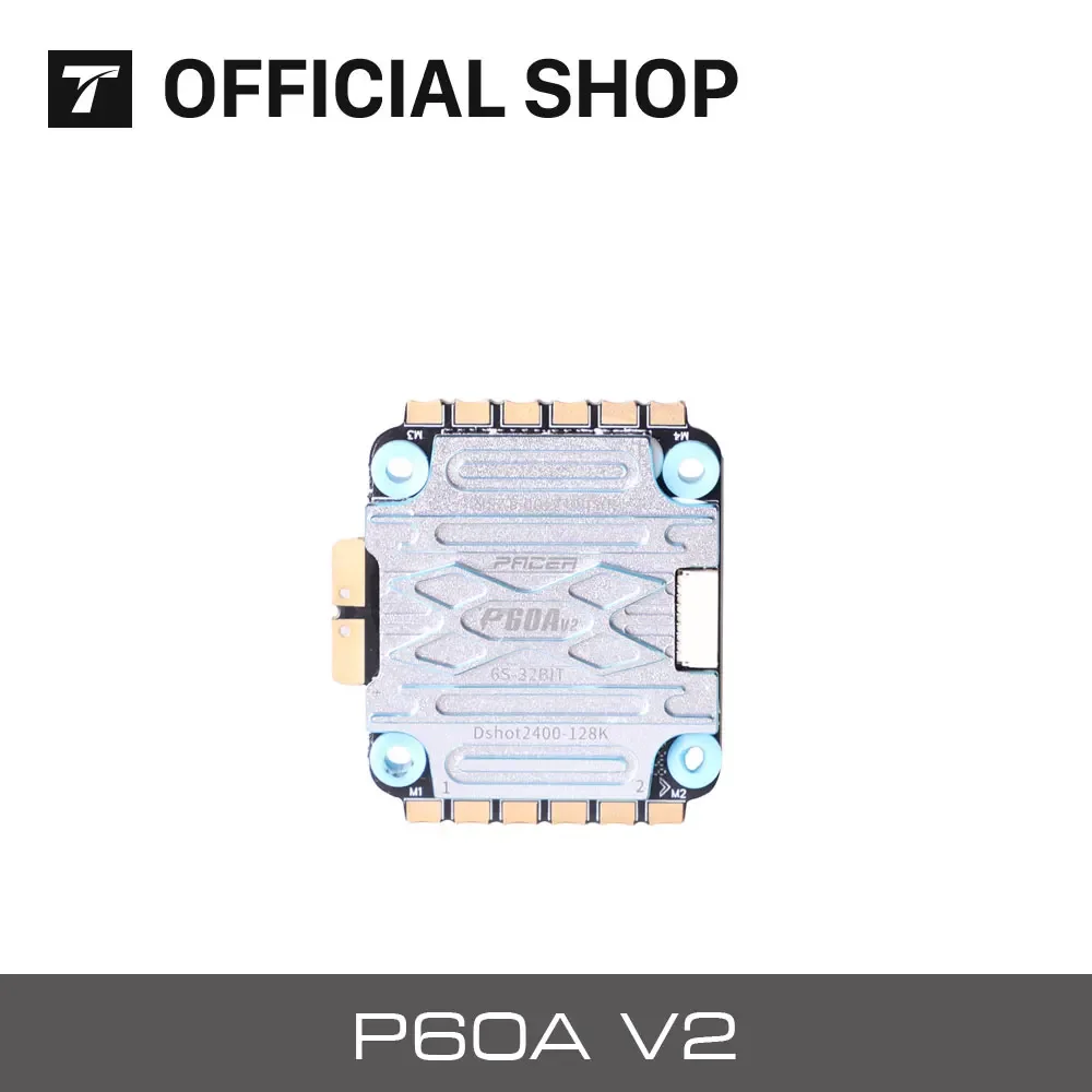 T-MOTOR P60A V2 Flight Controllers supports Betaflight/Alpha/Emuflight