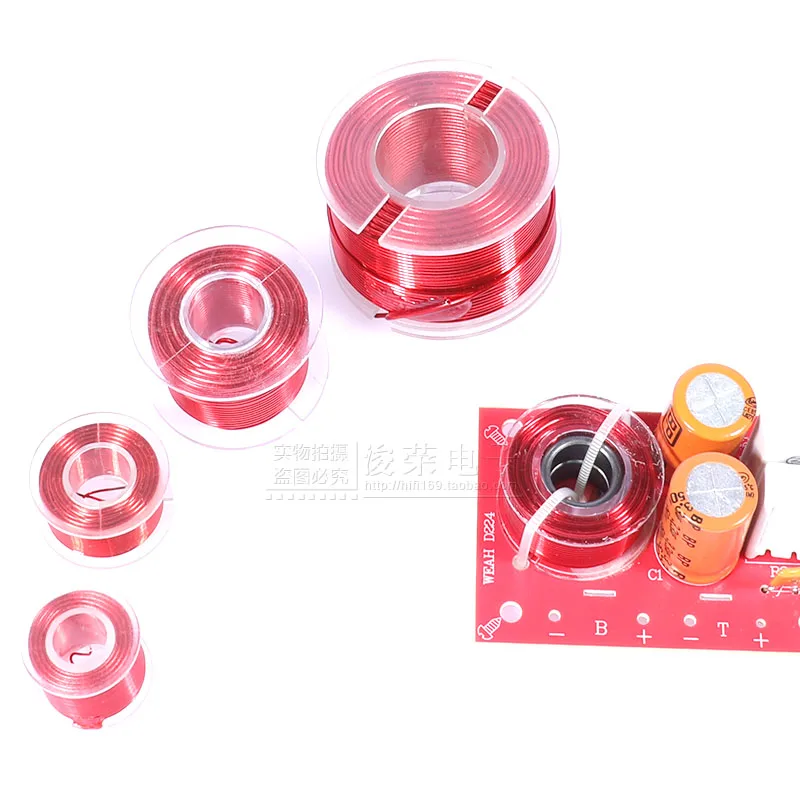 Brand-new Frequency Divider Oxygen-free Copper Hollow Core Skeleton Inductor Coil Hollow Circular Skeleton Inductor