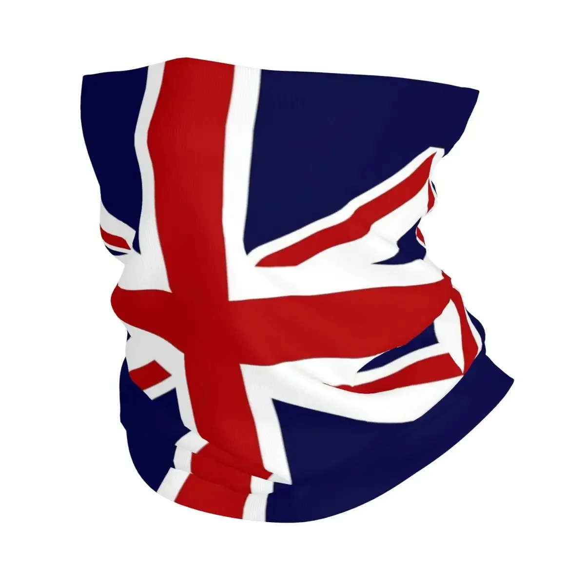 Union Jack Flag Of The UK Bandana Neck Gaiter Print Wrap syal hangat hiasan kepala mendaki memancing uniseks dewasa bernapas