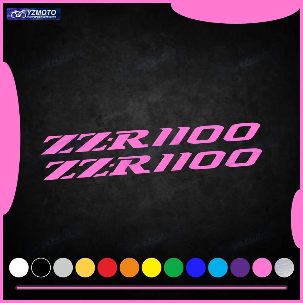

For ZZ-R1100 ZZR1100 Motorcycle Accessories Racing Sticker Decals Fuel Tank body Engine Fairing Windshield Helmet Logo Stickers