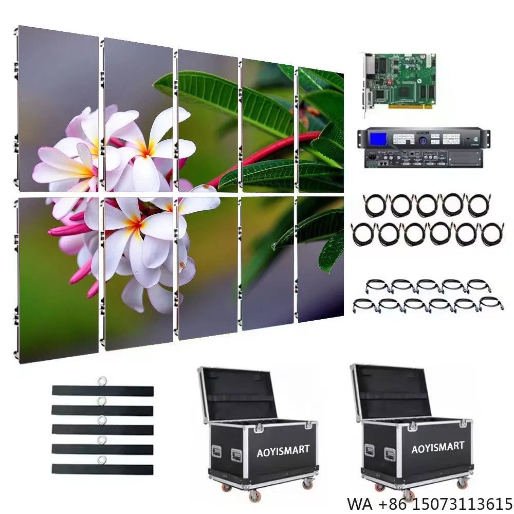 

Светодиодный рекламный экран с креплением на столб для наружной установки на LED-стенах