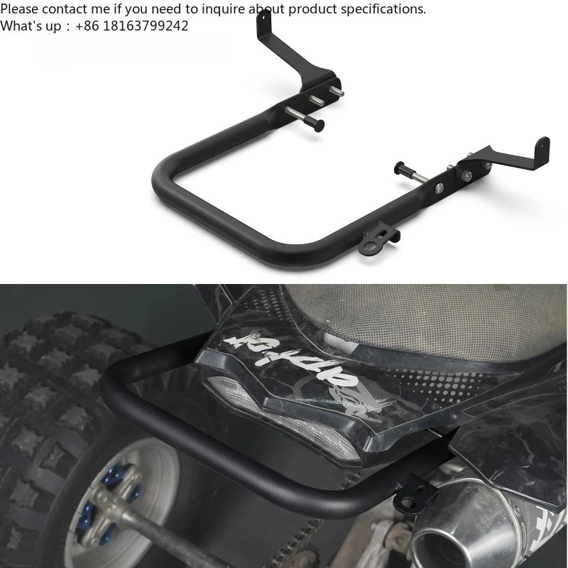 

Raptor 700 ATV Rear Bumper Bar For Yamaha Raptor 700R 700 Carbon Steel Luggage Rack YFM700 YFM700R Quad Accessories
