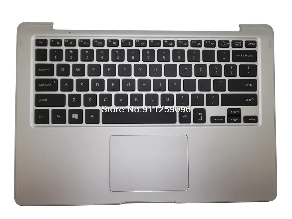 

Laptop PalmRest&keyboard For Samsung NP740U3L NP740U3M 740U3M 740U3L English US BA98-01092A With Touchpad New