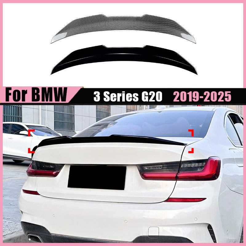 

PSM Style Car Rear Spoilers Wing For BMW 3 Series G20 320i 330i 2019 2020 2021 2022 2023 2024 2025 Rear Trunk Spoiler Tuning