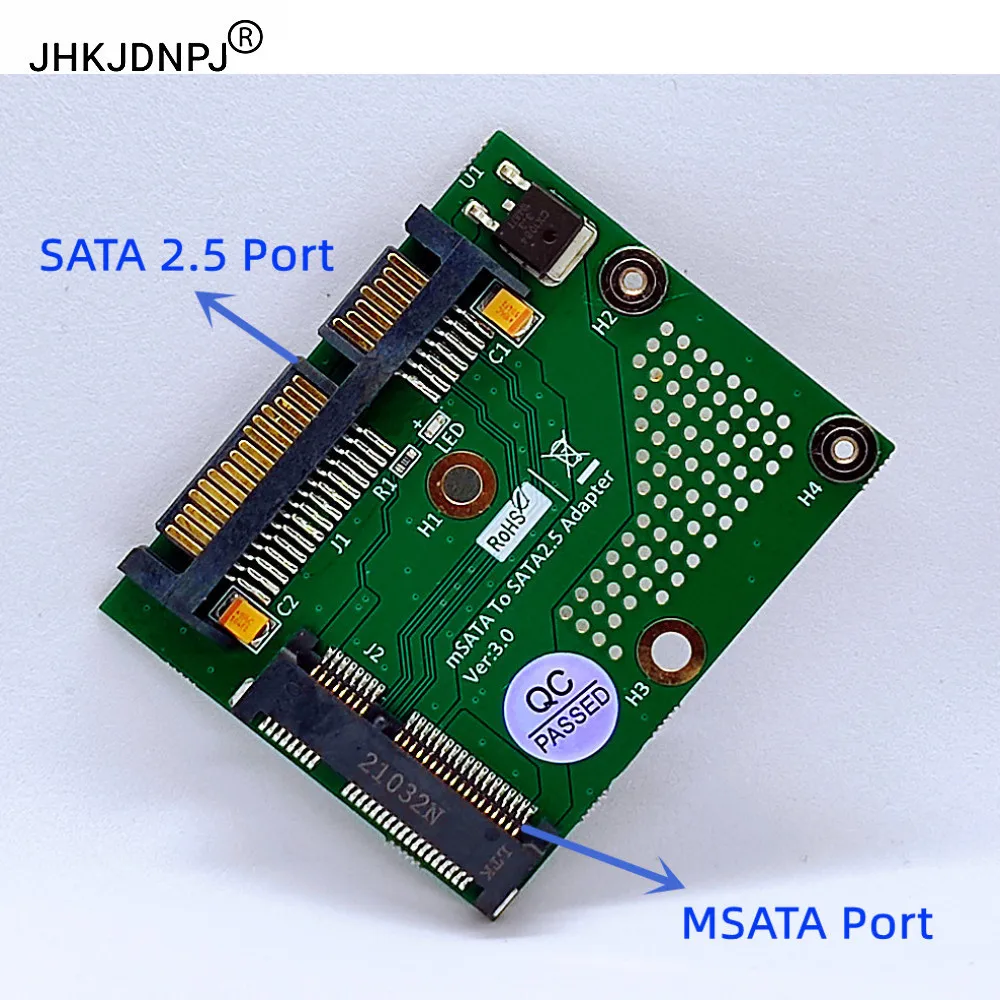 MSATA To SATA3 Adapter Card M.2 NGFF To SATA 2.5 Solid State Hard Disk SSD Converter