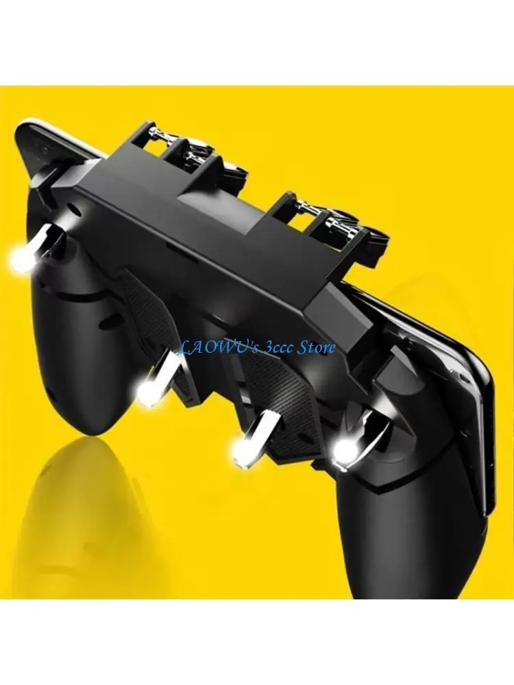

Y8AD Ergonomic Phone Gamepad Joystick Gaming Grip with Triggers Upgrades for Game