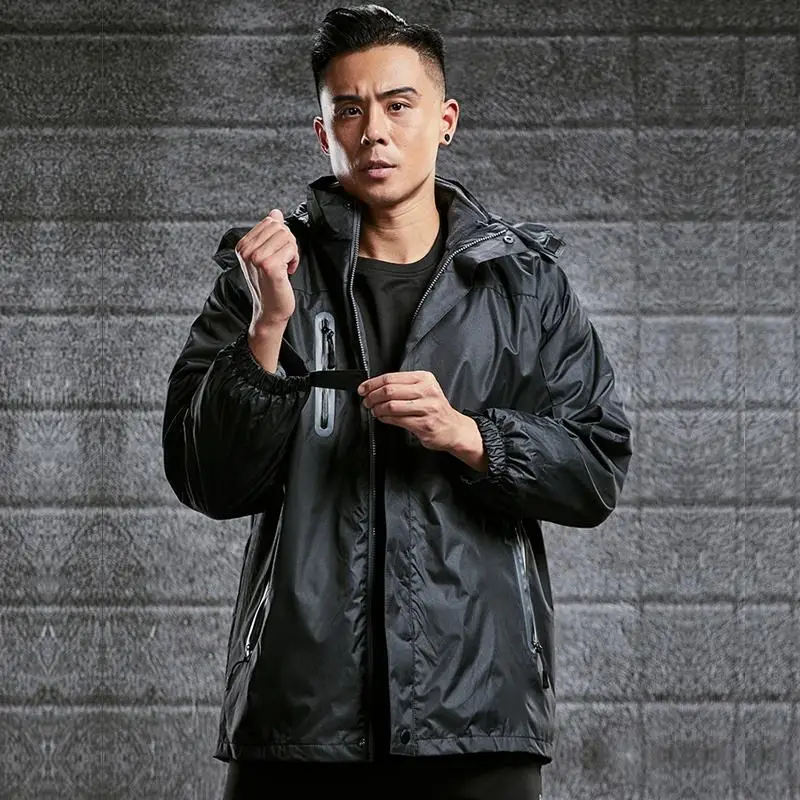 

2022 Winter Mens Outdoor Sports Jackets WindProof Warm Jacket Windbreaker Male Hooded Coat Fishing/Trekking Hiking Jackets
