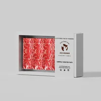 Pet Memorial Sim Food Paper Offering | Multi Styles Beef Roll Salmon Steak Shrimp Pet Departure Tribute Keepsake for Dogs Cats 6