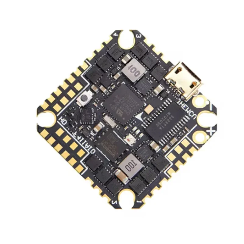 JHEMCU GHF411AIO-HD OSD Flight Controller BLheli_S 40A 3-6S 4in1 Brushless ESC for Toothpick RC FPV Racing Drone