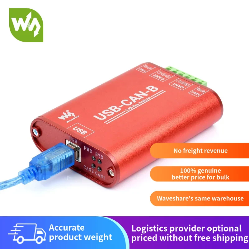 

Makerseek & Waveshare USB-CAN-B[22773]【Price without Shipping fee】