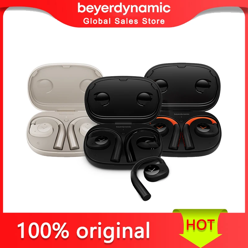 Beyerdynamic VERIO 200 Wireless Bluetooth inear open ear OWS headset Sports running long life call comfortable to wear