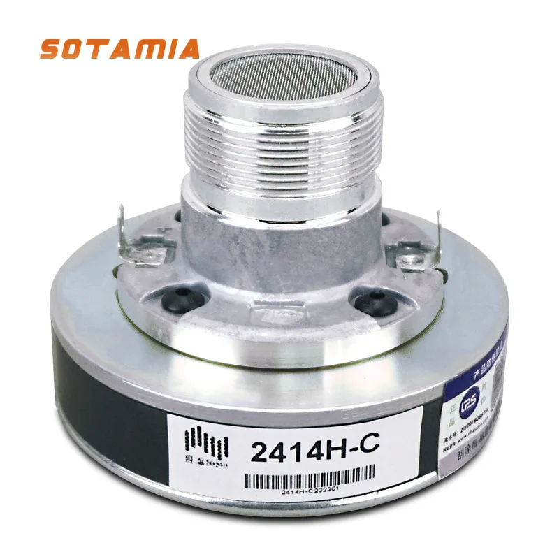 

SOTAMIA 1PCS 25 Core Ultra Tweeter Screw Driver 8 Ohm 80 Watt Speaker Speaker Unit Home Theater Sound System