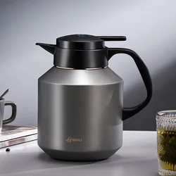 GIANXI Large Capacity Insulation Pot One Key Temperature Display Vacuum Flasks Household Tea Coffee Water Insulation Jug