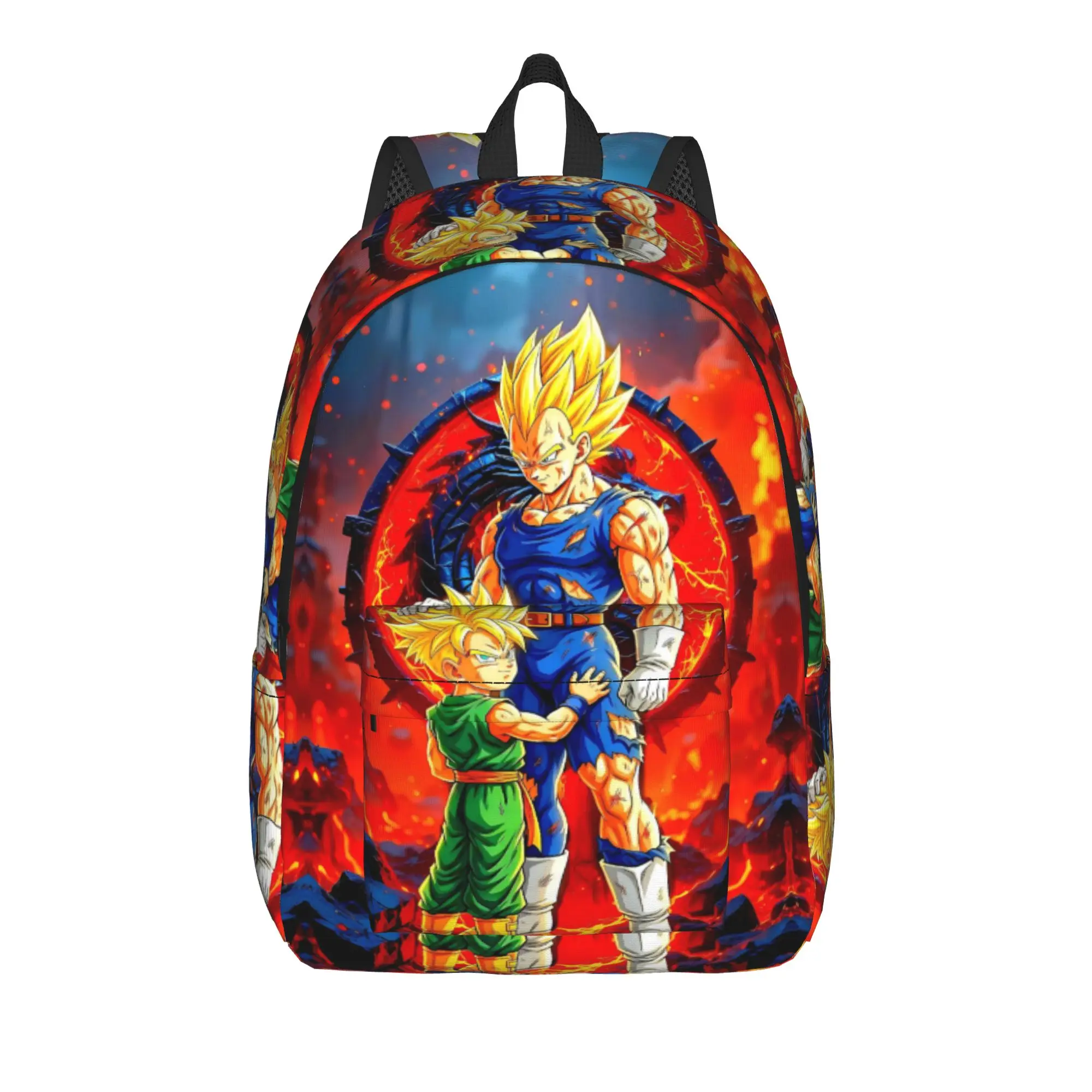 Dragons Ball Anime Song Goku Backpack Student Large Backpacks Polyester Streetwear School Bags Travel Back To School Rucksack