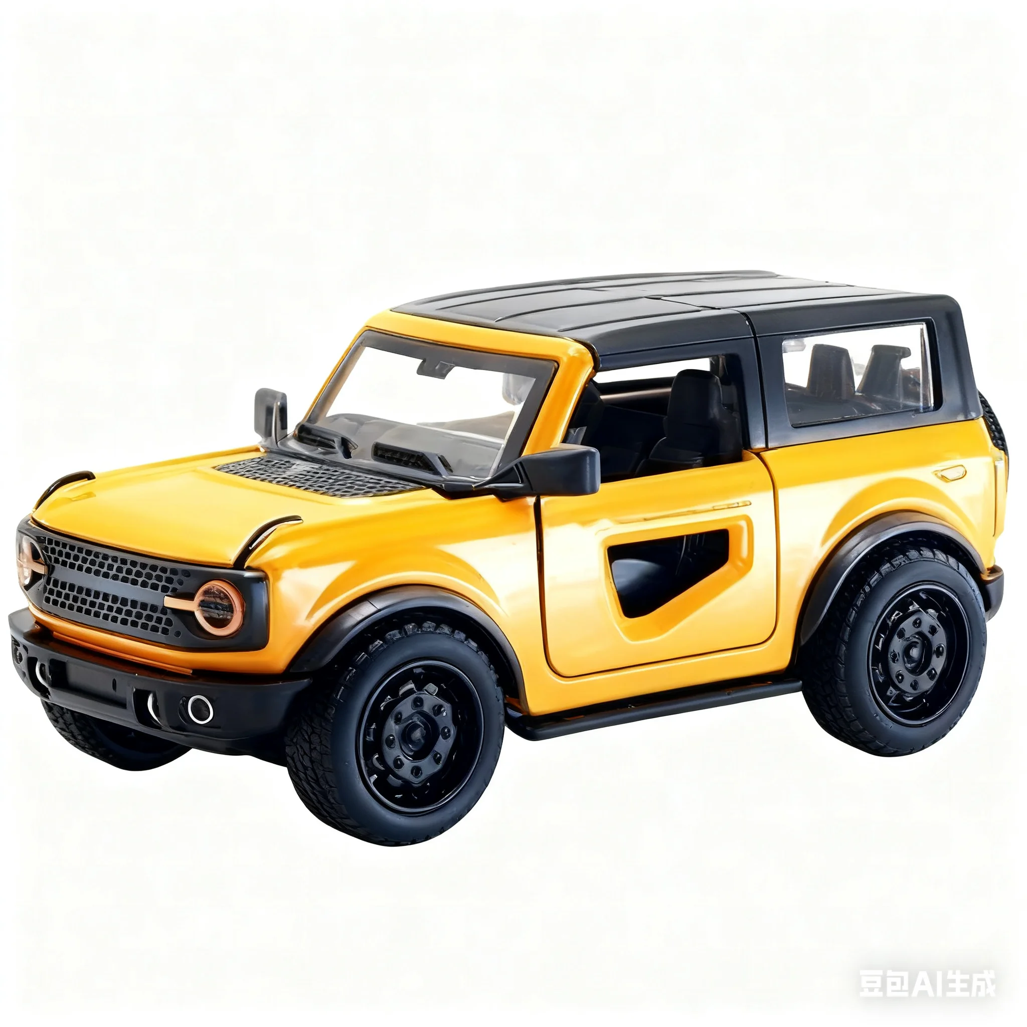 (Beutel) 1/36 Neues umwandelbares Hummer-Gelände-Rückziehwagen – Kinderspielzeug, Metalldruckguss, leistungsstarker Motor – Detail 7