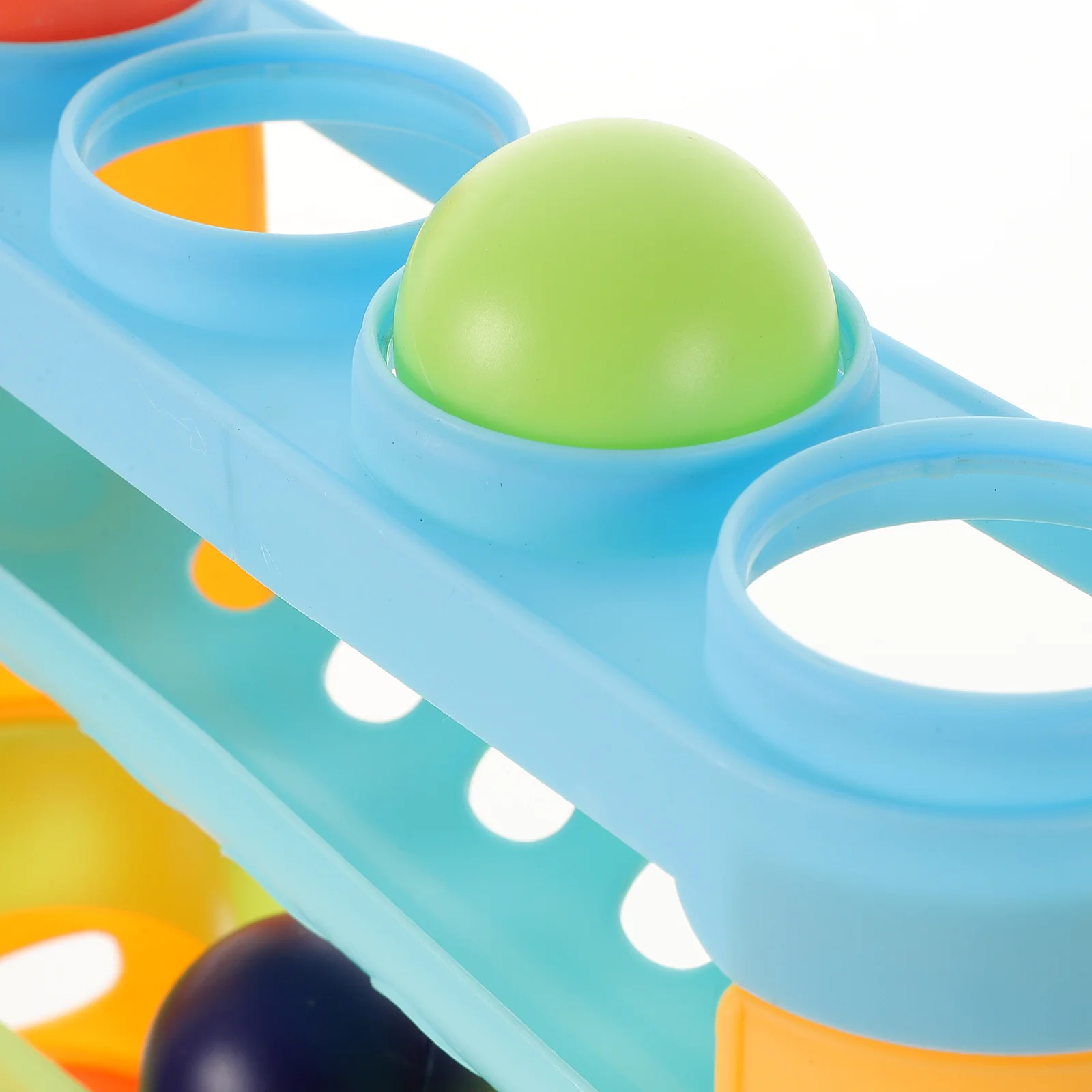 1 مجموعة الرضع المطرقة كرة مستديرة لعبة تدريب الضرب التعليمية للأطفال تطوير العضلات الملونة تصميم الكرة لعبة قطرة #3