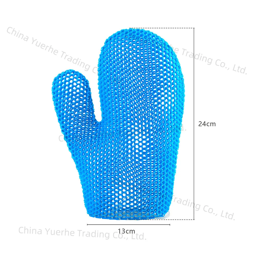 

TPU bath gloves, honeycomb cleaning, exfoliating, bathing, bathing, rubbing, makeup remover, finger cover, a must for daily use