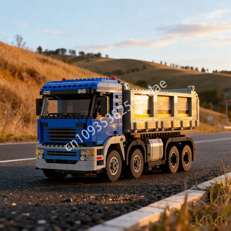 

4016 шт. MOC новый человек TGS самосвал техническая модель здания рождественские подарки блоки строительство собрать DIY игрушки идея образование