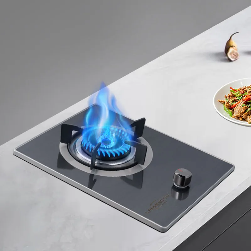 Hot Selling Low Price Biogas Built in Burnerbiogas burner Stove Single burner Stove for Kitchen