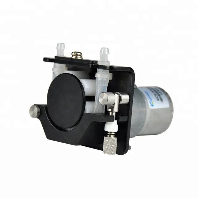 Kamoer KCS DC Motor High Precision 3 or 6 Rotors 12v ammonium acetate and ammonium hydroxide dosing Peristaltic Pump