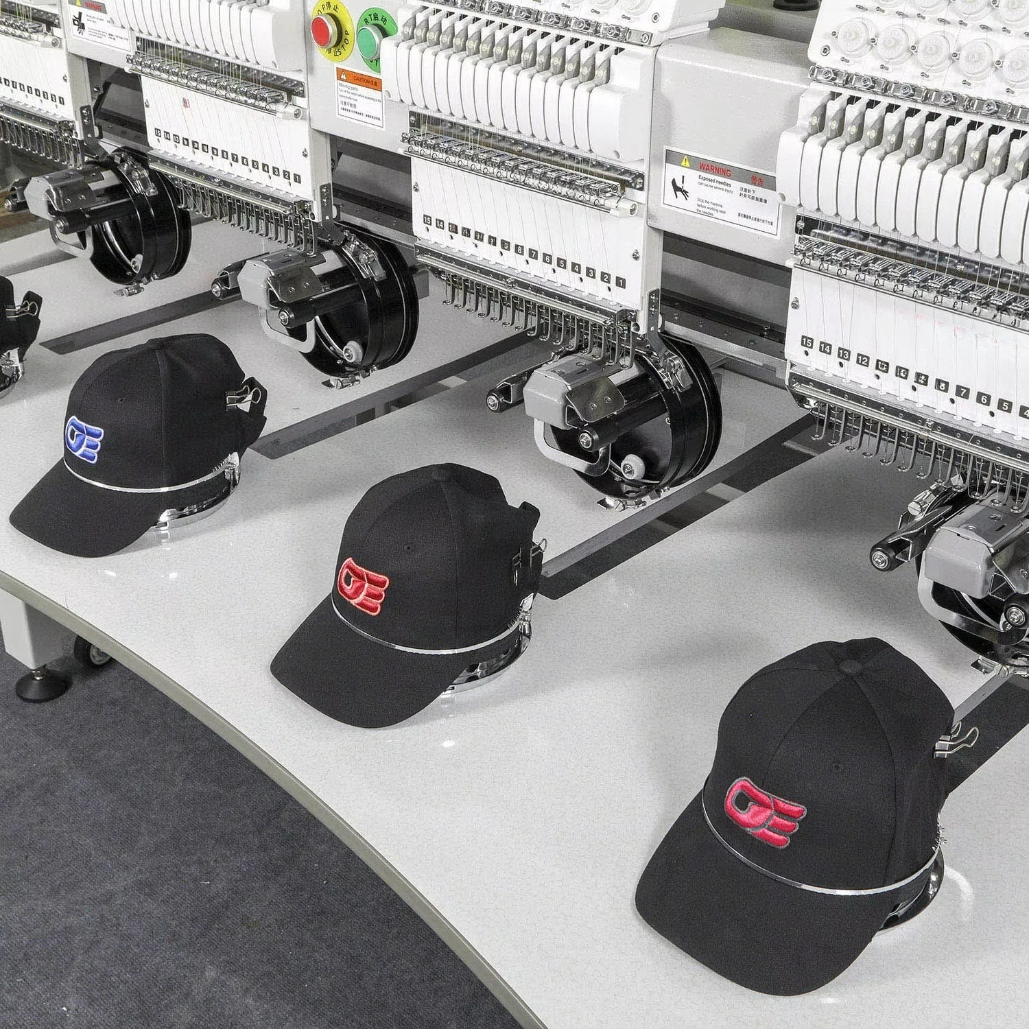 Head Computer Embroidery Machine New Design High Accuracy For Finished Garment Shoes Leather Embroidery