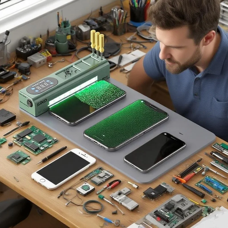 

Универсальный обогреватель для ремонта ЖК-экрана 80г. ℃ с цифровым контролем температуры для разборки мобильных устройств/планшетов, разделительная панель 110 В/220 В