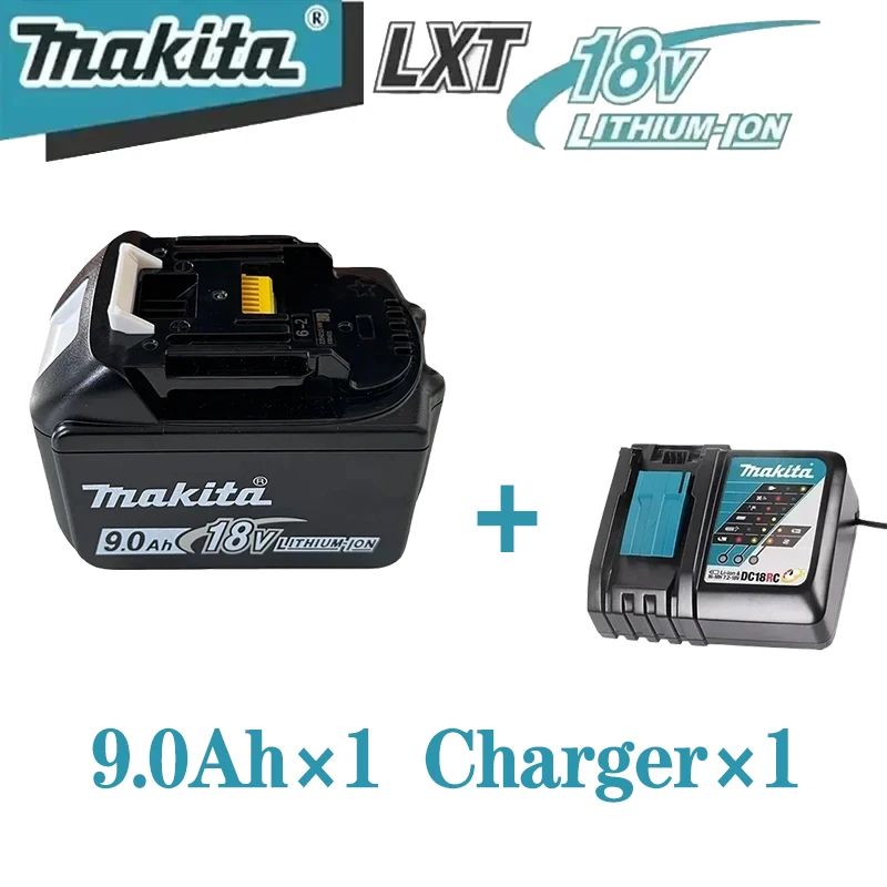 Originele Makita 18V LXT Lithium-accu 9.0Ah/6.0Ah/5.0Ah voor BL1890 BL1860B BL1850 & DDF487 uit 2026