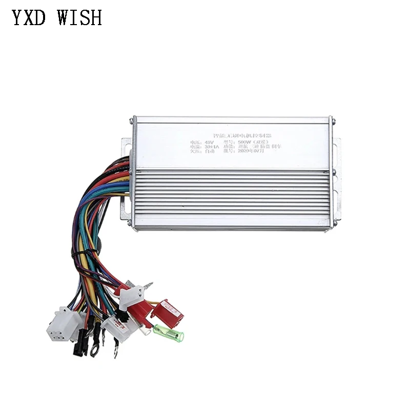 DC 48V 500W Electric Bicycle Brushless DC Motor Speed Controller For Electric Bike Scooter E-bike Accessories Motor Controller