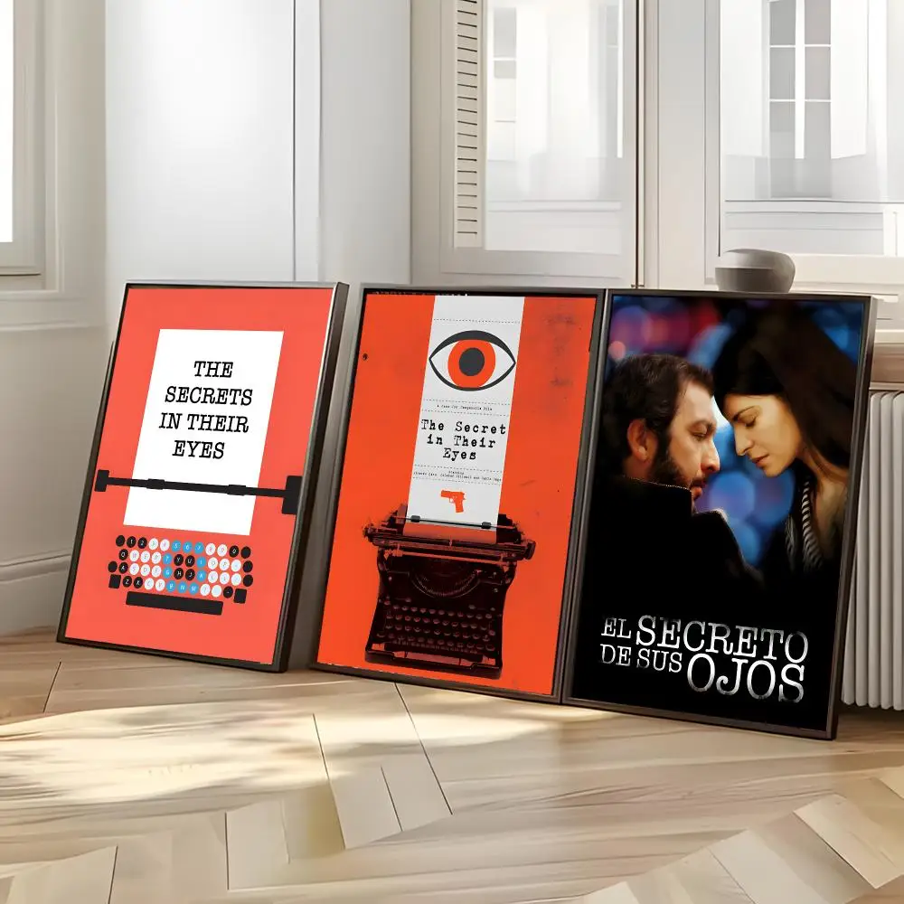 Suspenseful Mystery T-The Secret In Their Eyes Poster Distinct Home Decor Concepts Chic Indoor Art Pieces