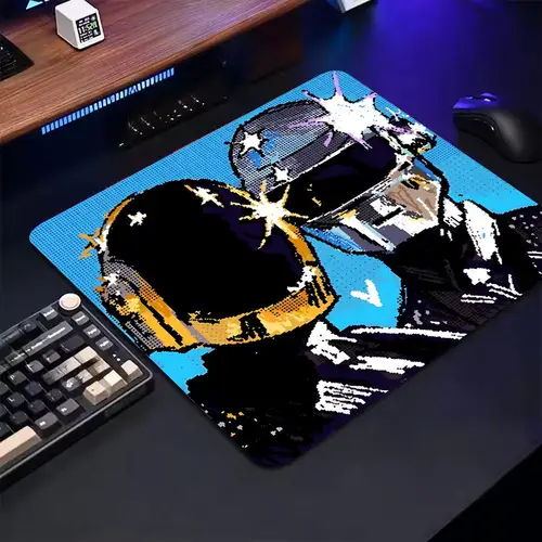 D-Daft P-PunkeS 음악 마우스 패드, 만화 고무, 소형 마우스 패드, 데스크탑 컴퓨터, 사무실 키보드, e 스포츠 ROG 게임 