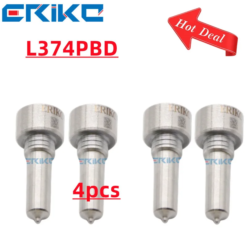 4pcs Nozzle L374PBD Fuel Common Rail Injector Nozzle for HYUNDA KIA 28229873 33800-4A710 Injection Sprayer for Delphi