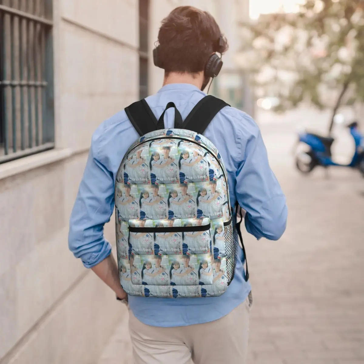 

Lovely Runner Kdrama Poster Backpack Boys Girls BookBag Children School Bag Computer Shoulder Bags for Men Women