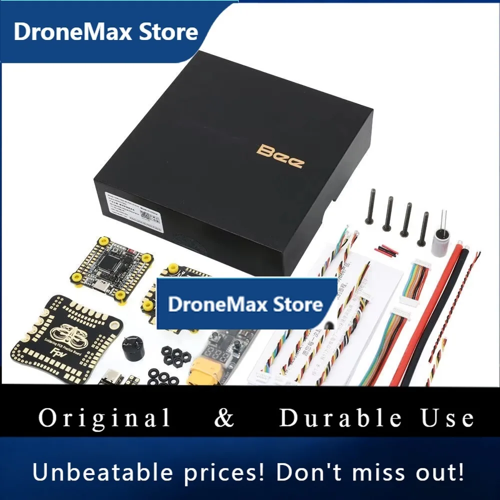 DroMaSpeedybee F405 V5 32-bit 55A 30.5*30.5mm Model Aircraft Stack (F4 V5 Flight Controller+OX32 55A 4in1 ESC) For RC FPV Drone