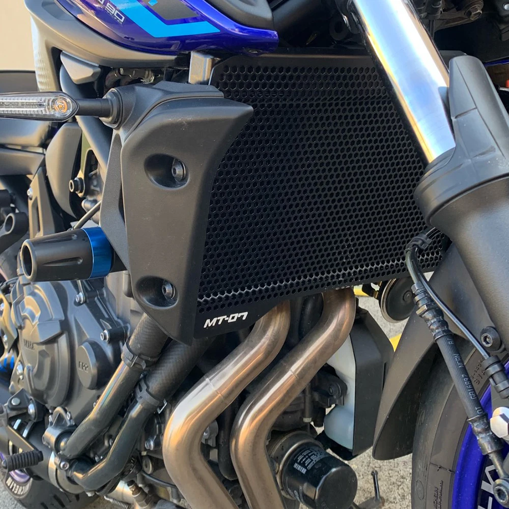 Motorrad Für Yamaha MT-07 FZ-07 MT FZ 07 MT07 2018-2024 2023 2022 2021 FZ07 mt07 Kühlergrill schutz Abdeckung Kraftstoff Tank Schützen