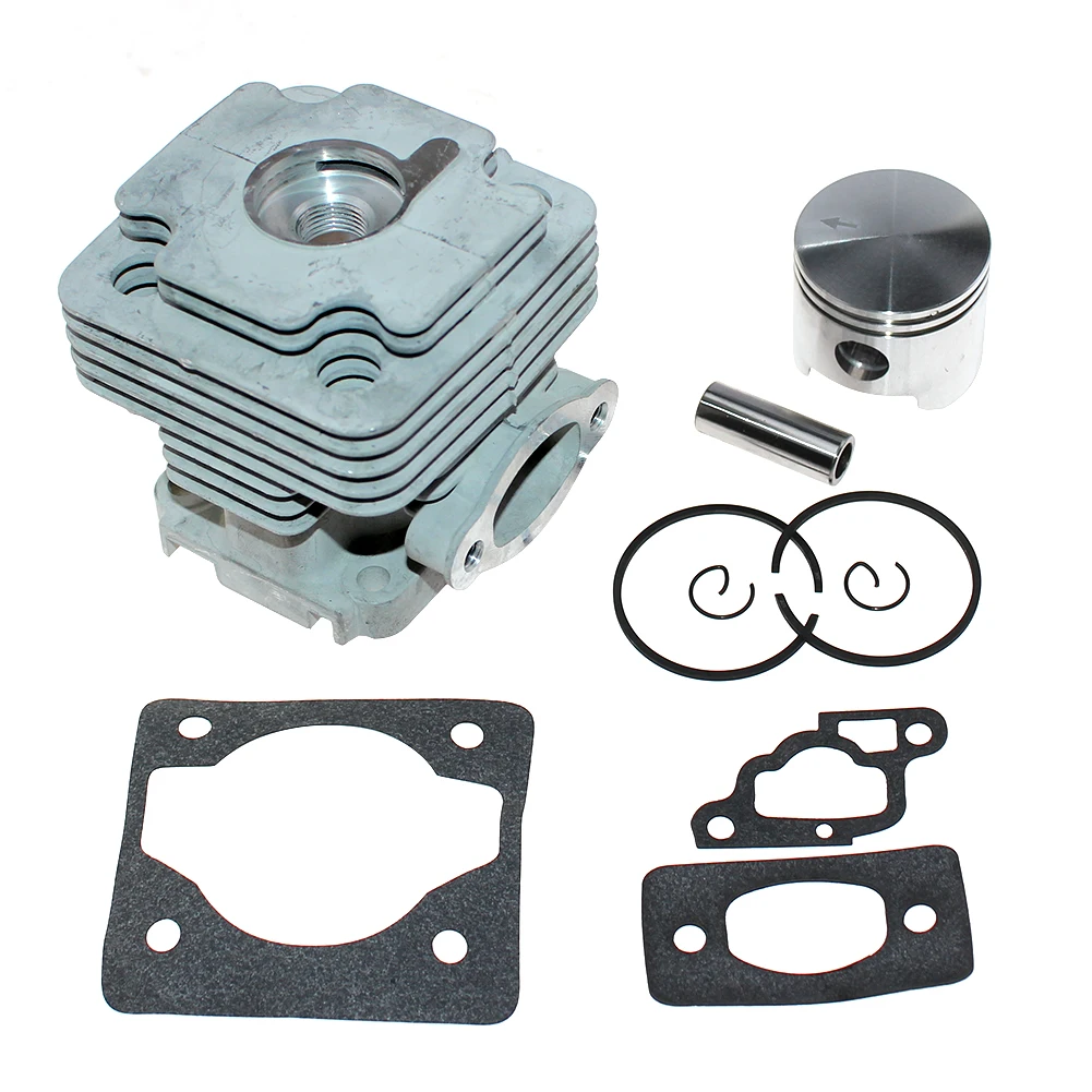 Cylinder Piston Kit 45mm Fits For Oleo-Mac Efco String 453BP Ergo 753S 753T OS530 OS550 Efco 8530IC 8535 8535 8550 Boss 8753BAV