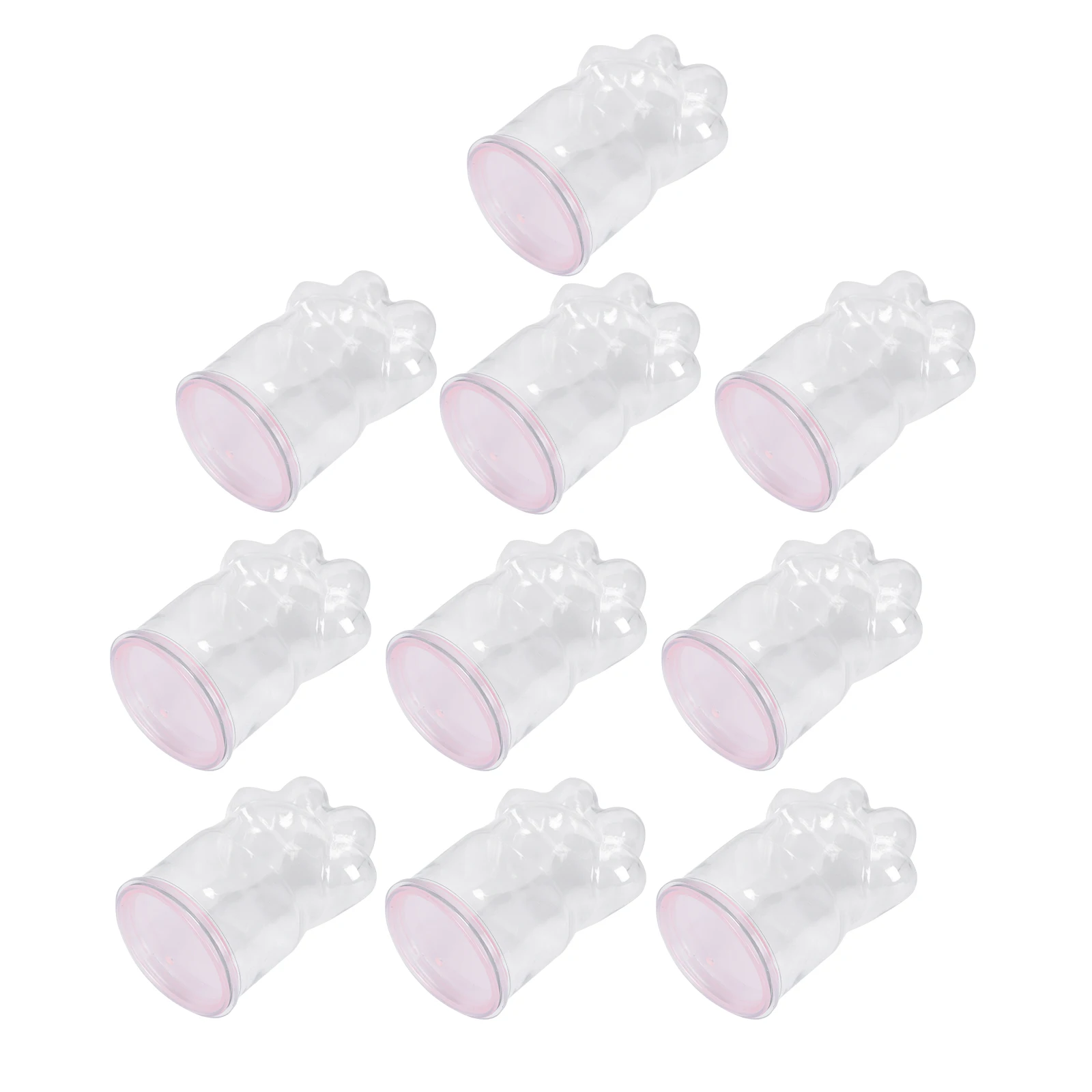 

10 Pcs Makeup Sponge Box Beauty Egg Container Case Holder Mini PP Material Storage Protective Supplies