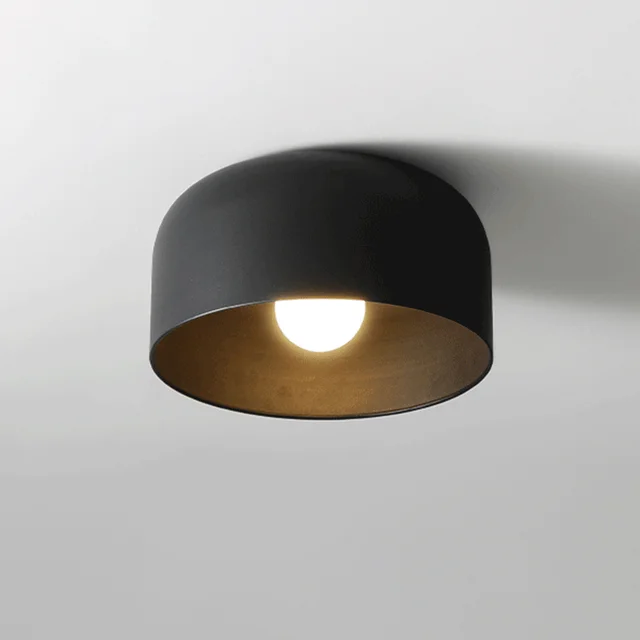 Minimalistische LED ovale semi-inzet plafondverlichting Home Decor Gang e27 plafondlamp Decoratie Interieur hal decor licht