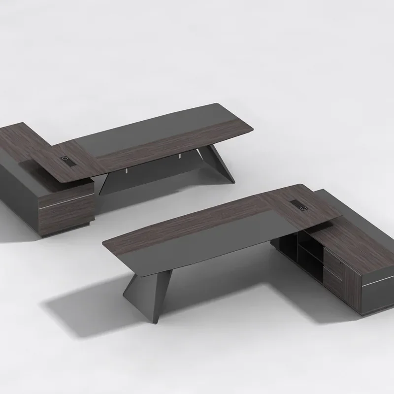 

Современный офисный стол для Boss Executive Desk Комбинация офисного стола и стула для руководителей General Manager