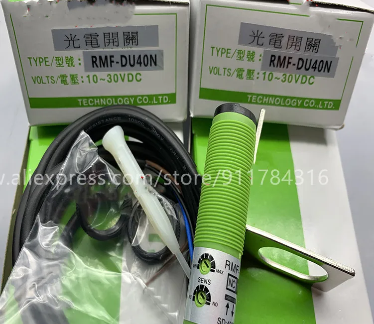 

2pcs New High quality Roko Photoelectric switch RMF-DU10N RMF-DU40N MMF-DU40N MMF-DU10N RMF-DU30KP2 MMF-DU10P MMF-DU40P