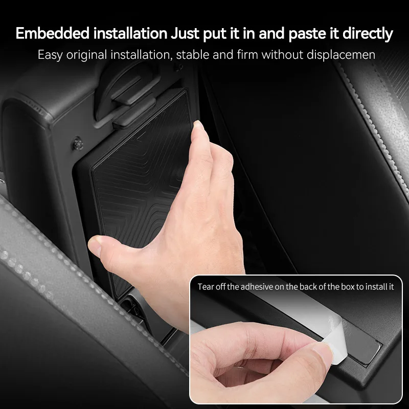 Picture 4: For 23-25 Honda WRV central control armrest box instead of hidden storage box special modification accessories for automobile su