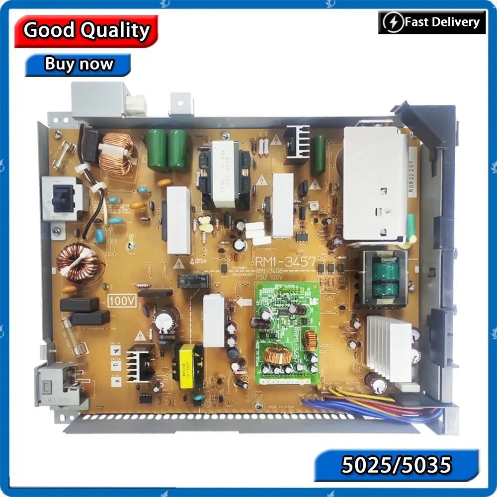 Test Original for HPM5025/5035 Power Supply Board RM1-3006-040CN RM1-3006(220v) RM1-2994-040CN RM1-2994(110v Printer Parts