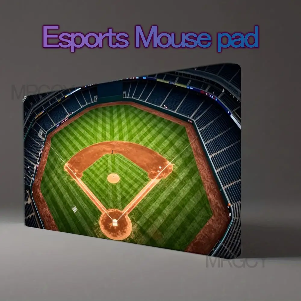 Rugby field print mouse pad large tabletop gaming Play mat rubber anti-slip table deskmat desktop decoration PC accessories