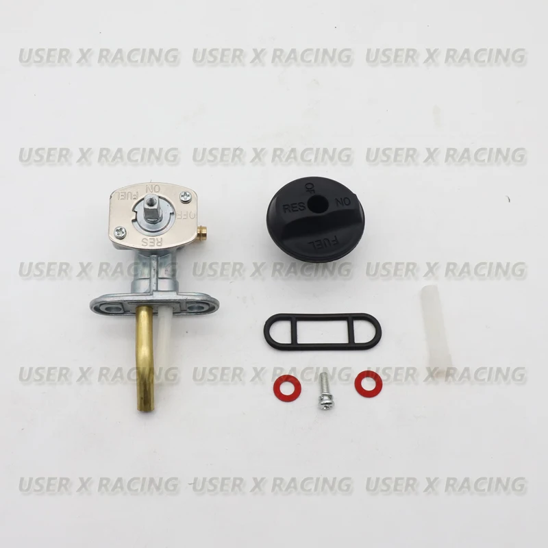 Válvula de combustible Universal para motocicleta, interruptor de aceite, bomba de combustible, grifo de gasolina, filtro de pene para mascotas, para Arctic Cat 250, 300, 400, 500, USER-X