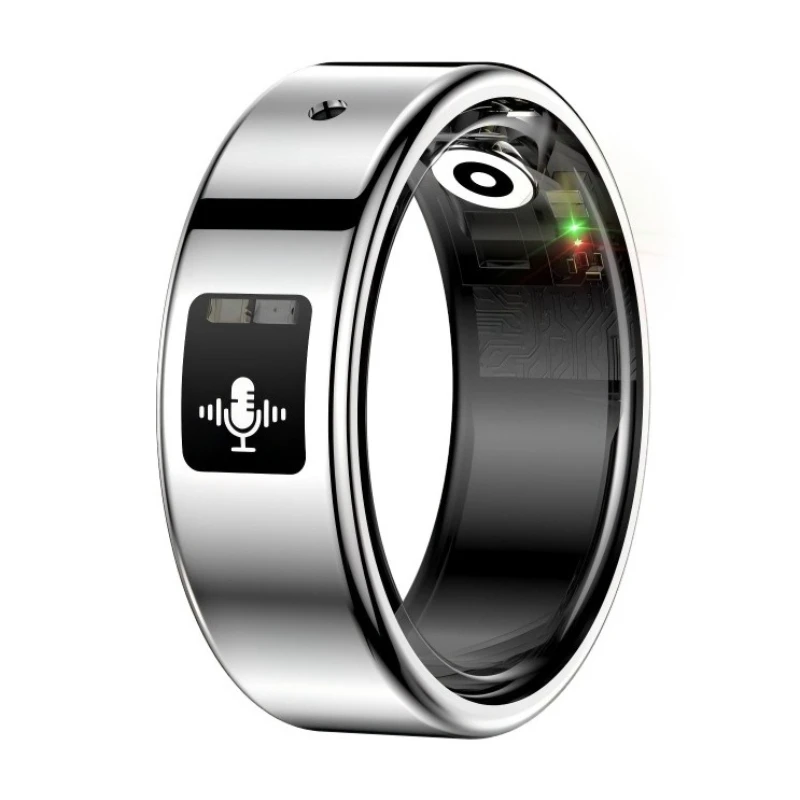 SR116 Smart Rings Heart Rate Sleep Blood Oxygen Record Remote Control Selfie Short Video Control Multifunctional Fashion Ring