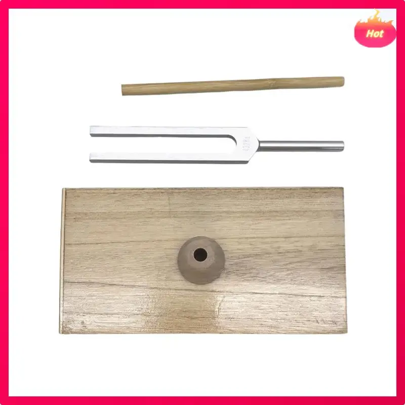 Multi Tuning Fork Resonance Teaching Tool 432 Hz With Resonance Box& Storage Bag For Sound Healing Applications