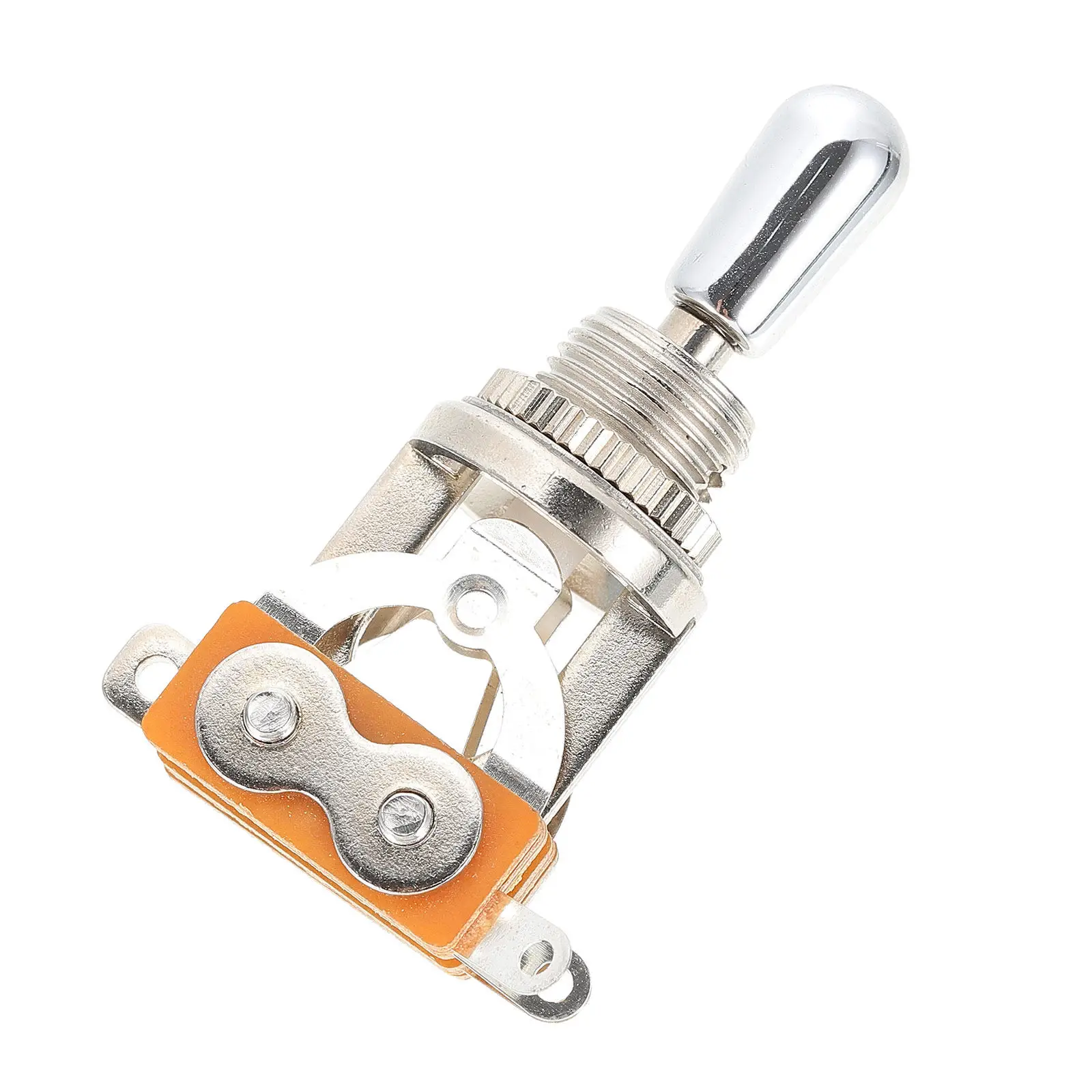 3 Way Guitar Pickup Selector Toggle Switch Metal Construction Professional Electric Guitar Accessory Sturdy Reliable Pickup - view 4