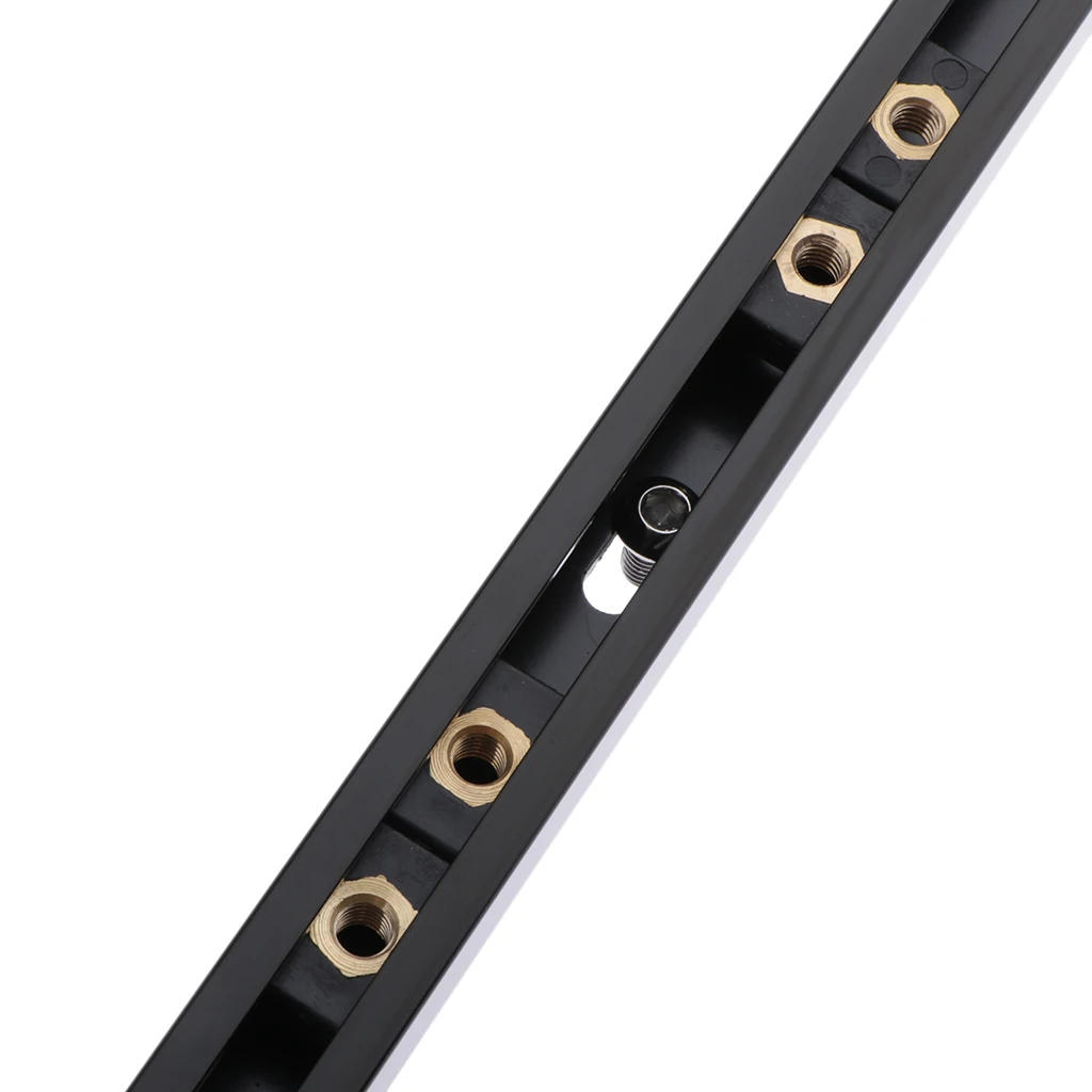 Long Kayak Aluminum Slide Track Rails Slider Scratchproof Iron Mount with Four Sliders for Fishing Canoe Setup