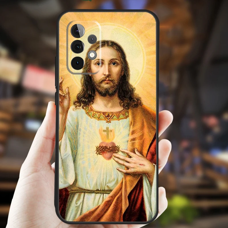 Divine Mercy Jesus Case For Samsung Galaxy A52 A32 A22 A12 A13 A33 A53 A73 A14 A34 A54 A50 A51 A71 A52S Cover